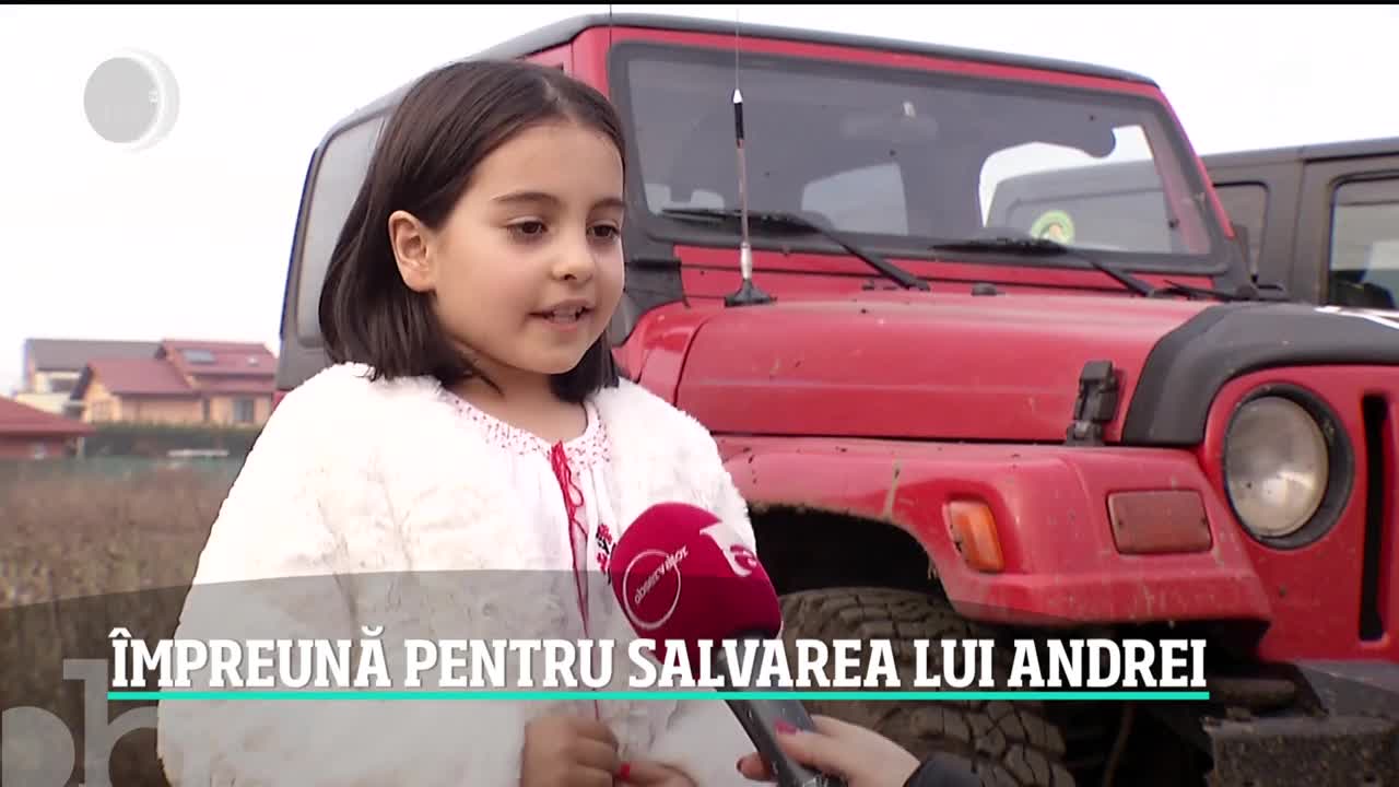 &Icirc;mpreună pentru salvarea lui Andrei, un adolescent de 17 ani care a descoperit că suferă de o formă rară de cancer osos