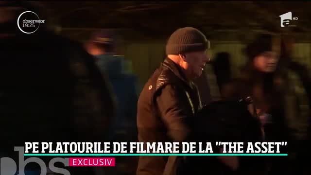 Centrul capitalei s-a transformat &icirc;n platou de filmare pentru actorii din The Asset