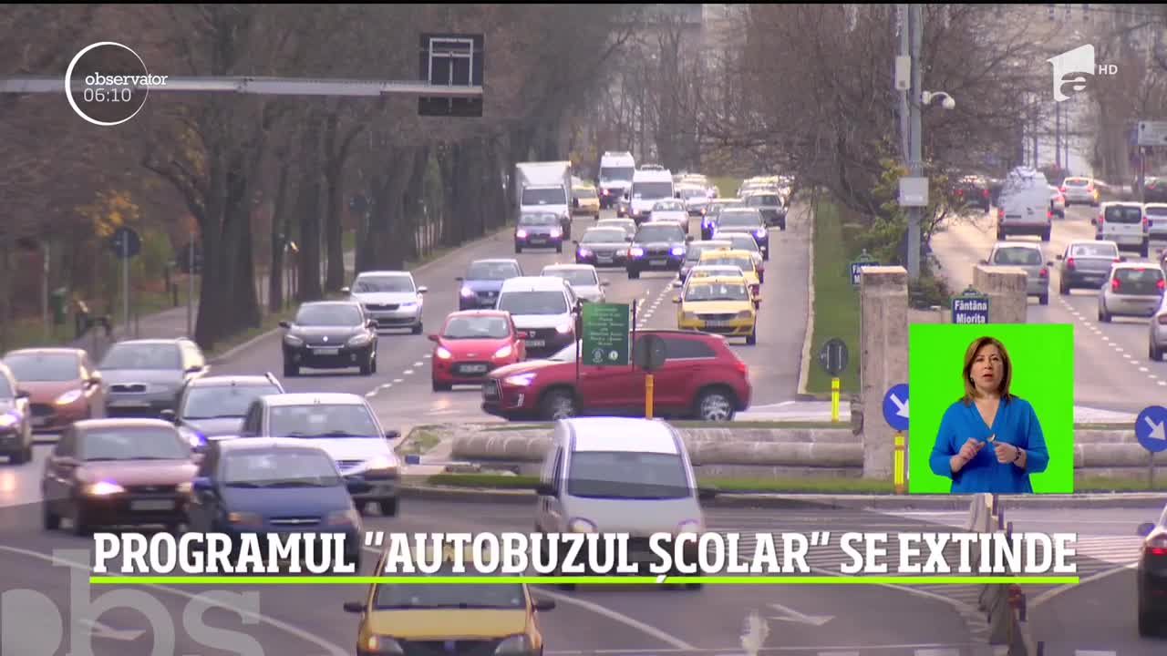 Comandament pentru fluidizarea traficului. Programul &bdquo;Autobuzul școlar&rdquo; se extinde