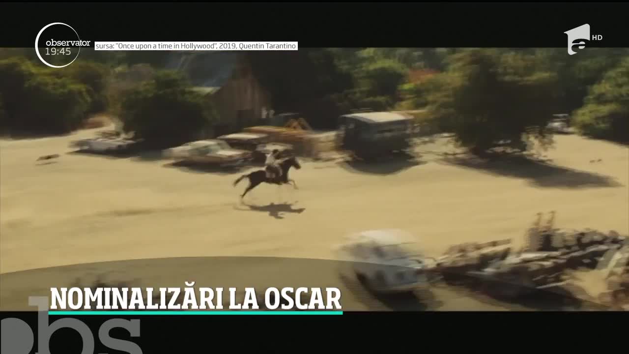 Nominalizări la Oscar 2020
