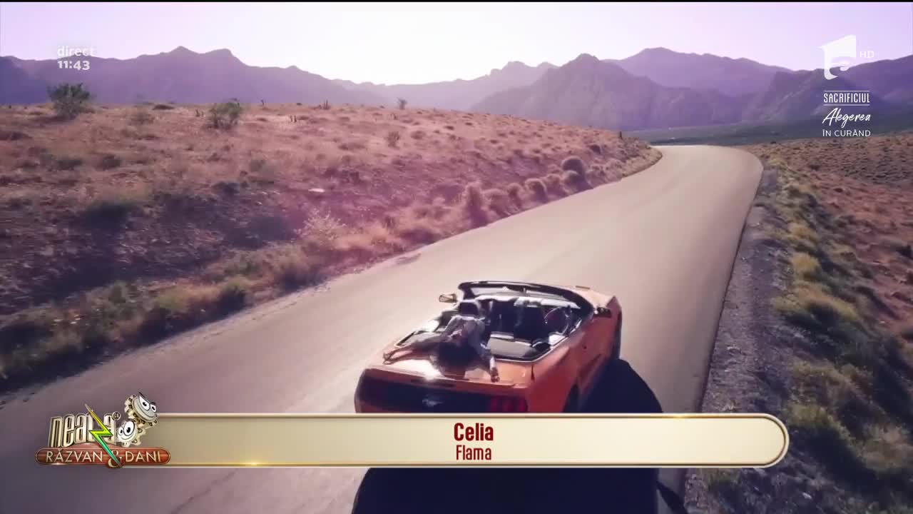 Neatza cu Răzvan și Dani. Celia c&acirc;ntă melodia Flama
