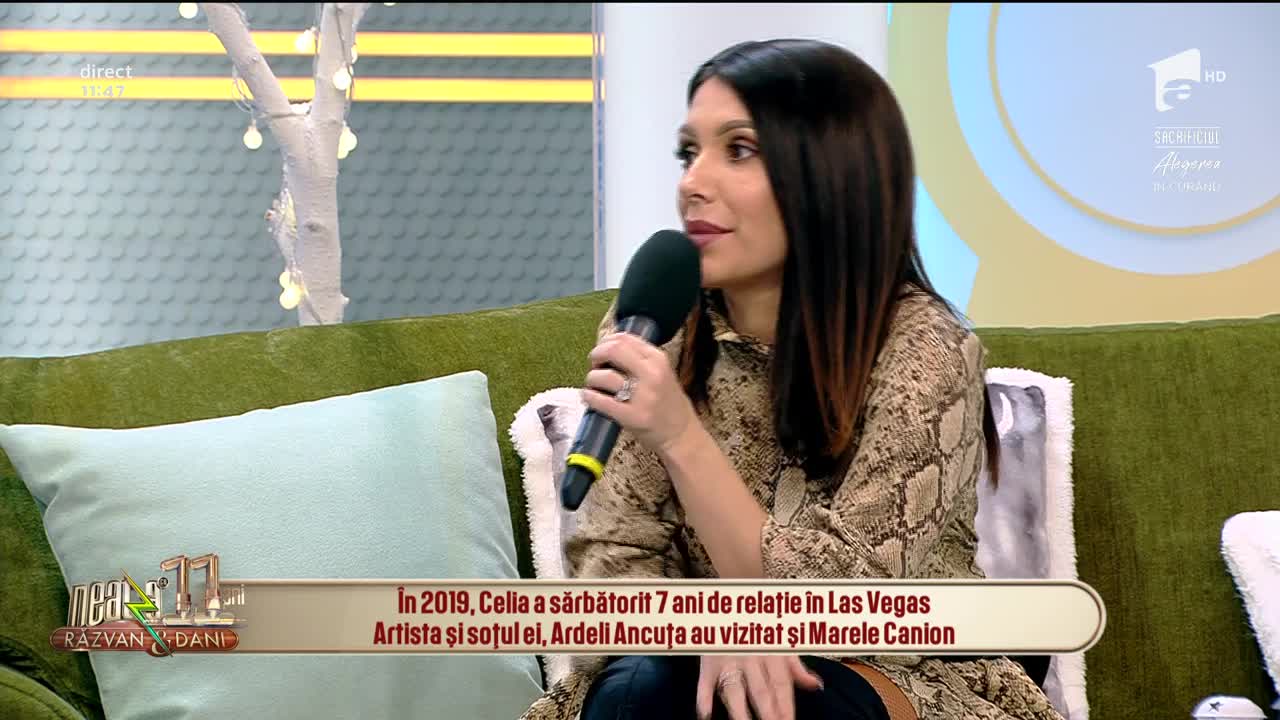 Neatza cu Răzvan și Dani. Celia lansează melodia Flama: Este o piesă care &icirc;ți dă o stare de bine