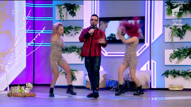 Neatza cu Răzvan și Dani. Sonny Flame c&acirc;ntă &icirc;n premieră melodia Flex