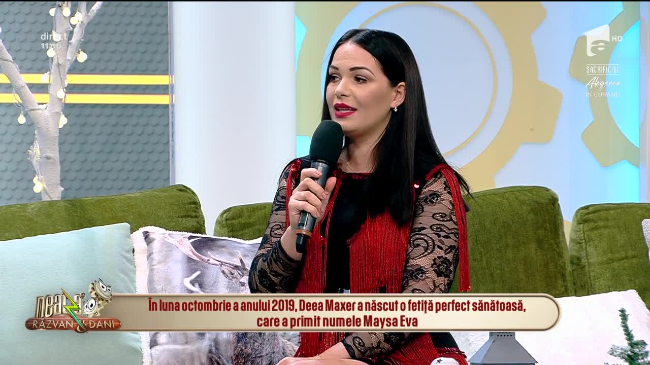 Neatza cu Răzvan și Dani. Deea Maxer c&acirc;ntă piesa Alah Alah Ya baba