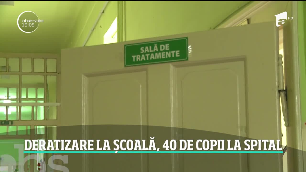 Deratizarea mortală de la Timişoara a fost la un pas să se repete &icirc;ntr-o şcoală din Arad, unde zeci de copii s-au intoxicat