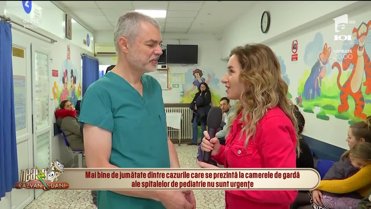 Neatza cu Răzvan și Dani. C&acirc;nd trebuie să mergem la spital, la un serviciu de urgențe