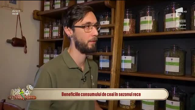 Neatza cu Răzvan și Dani. Beneficiile consumului de ceai &icirc;n sezonul rece