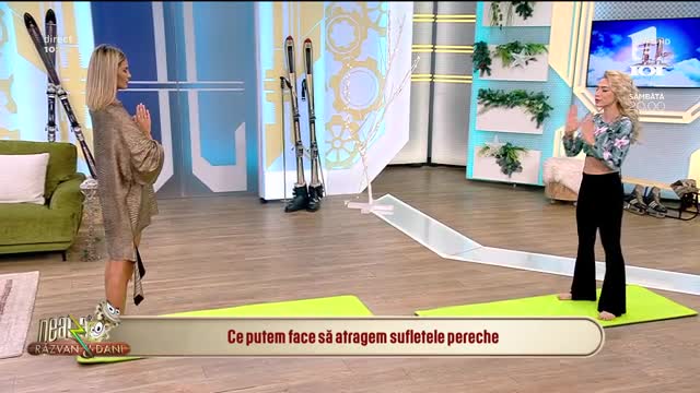 Neatza cu Răzvan și Dani. Atragerea sufletelor pereche cu ajutorul exercițiilor de yoga. Dani Oțil: Dacă auzi păsărici &icirc;nseamnă că ți-e dor de burlăcie