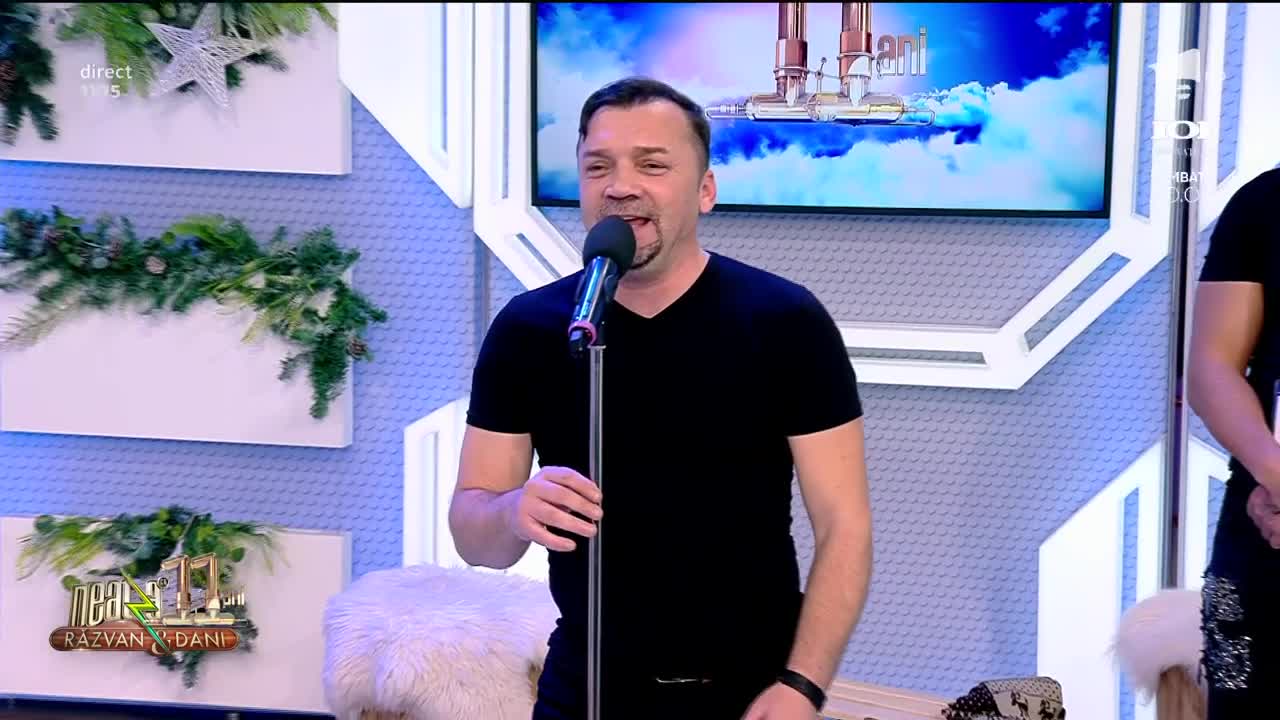Neatza cu Răzvan și Dani. Geo Ambruș c&acirc;ntă piesa Alerg