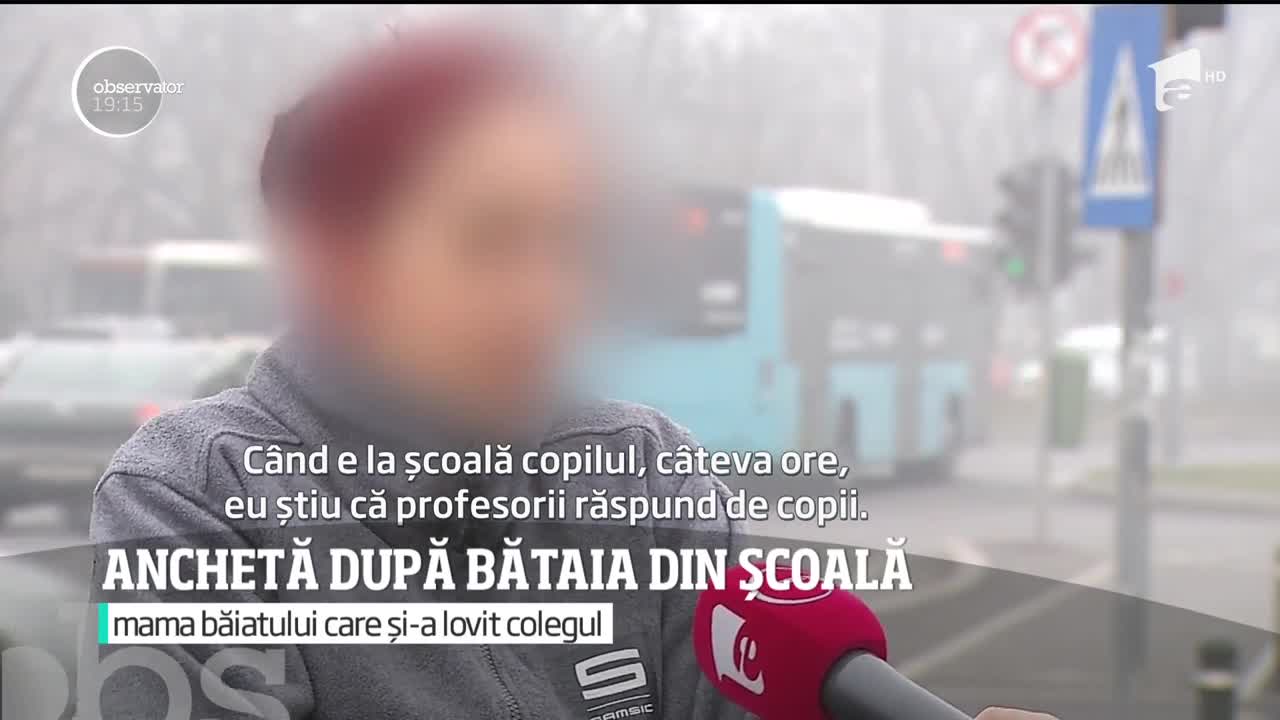 Copilul bătut la şcoală de un coleg sub ochii profesoarei lipsită de reacţie ar putea schimba un &icirc;ntreg sistem