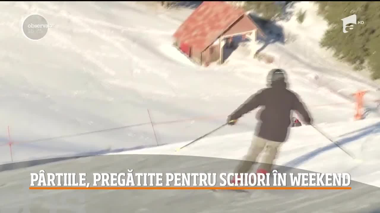 P&acirc;rtiile din Poiana Brașov și din Postăvarul, pregătite pentru turiști