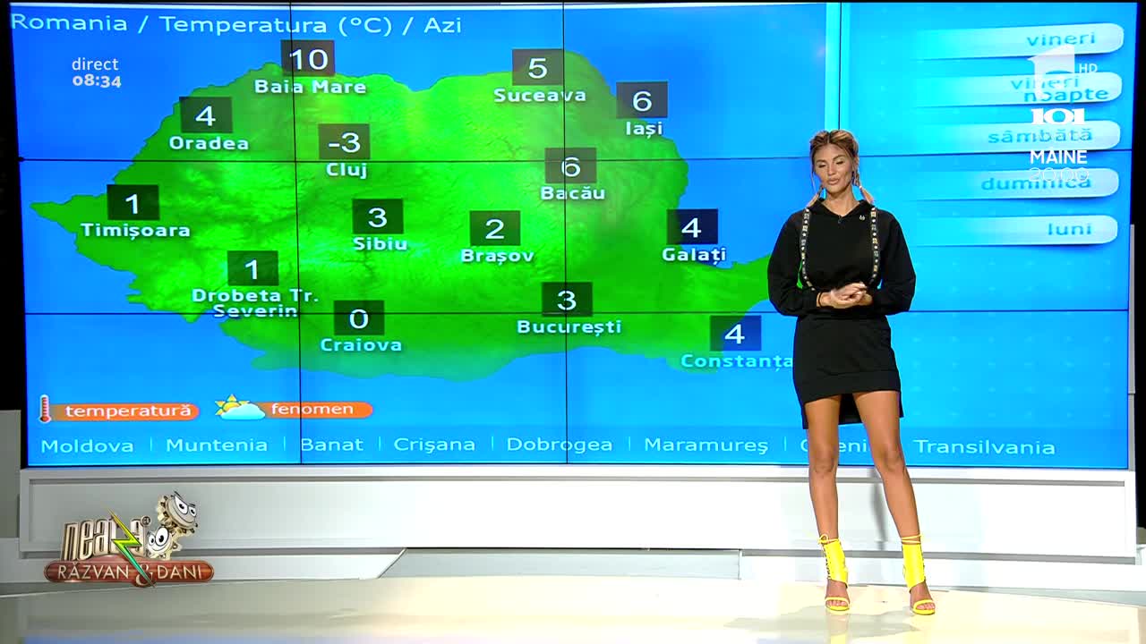 Prognoza Meteo, 17 ianuarie 2020 - Neatza cu Răzvan și Dani. Meteorologii anunță ceață și temperaturi ușor în scădere