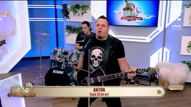 Neatza cu Răzvan și Dani. Anton c&acirc;ntă melodia După 30 de ani