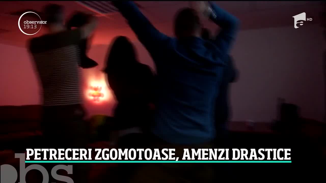 S-a terminat cu petrecerile zgomotoase la bloc. Amenzile cresc p&acirc;nă la 6000 de lei