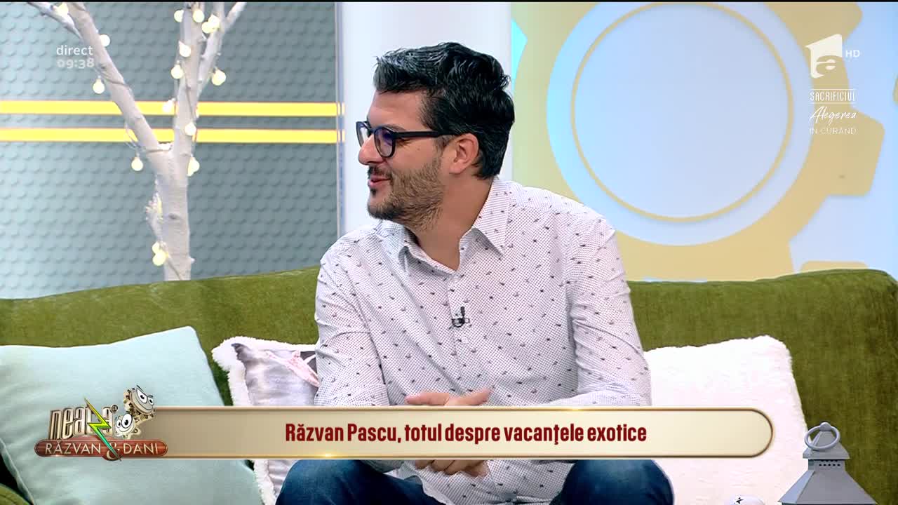 Neatza cu Răzvan și Dani. Răzvan Pascu, totul despre vacanţele exotice &icirc;n Caraibe