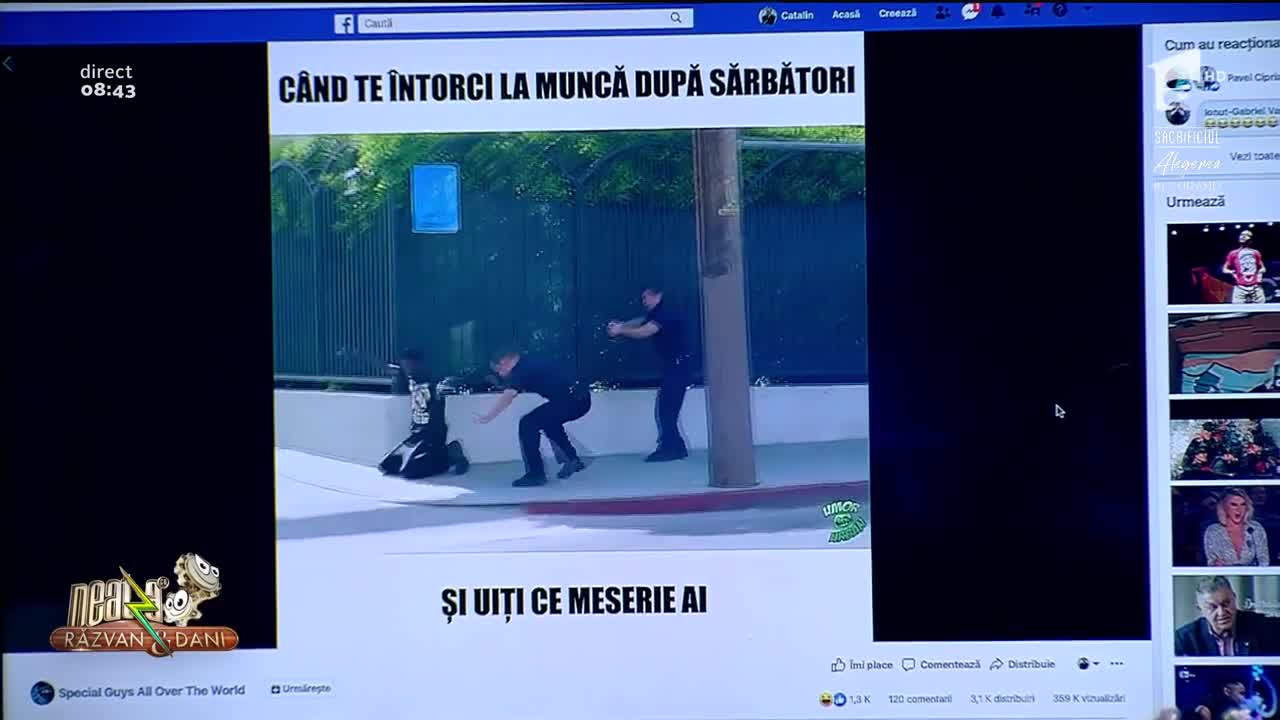 Smiley News - Neatza cu Răzvan și Dani. C&acirc;nd te &icirc;ntorci de la muncă după sărbători şi uiţi ce meserie ai