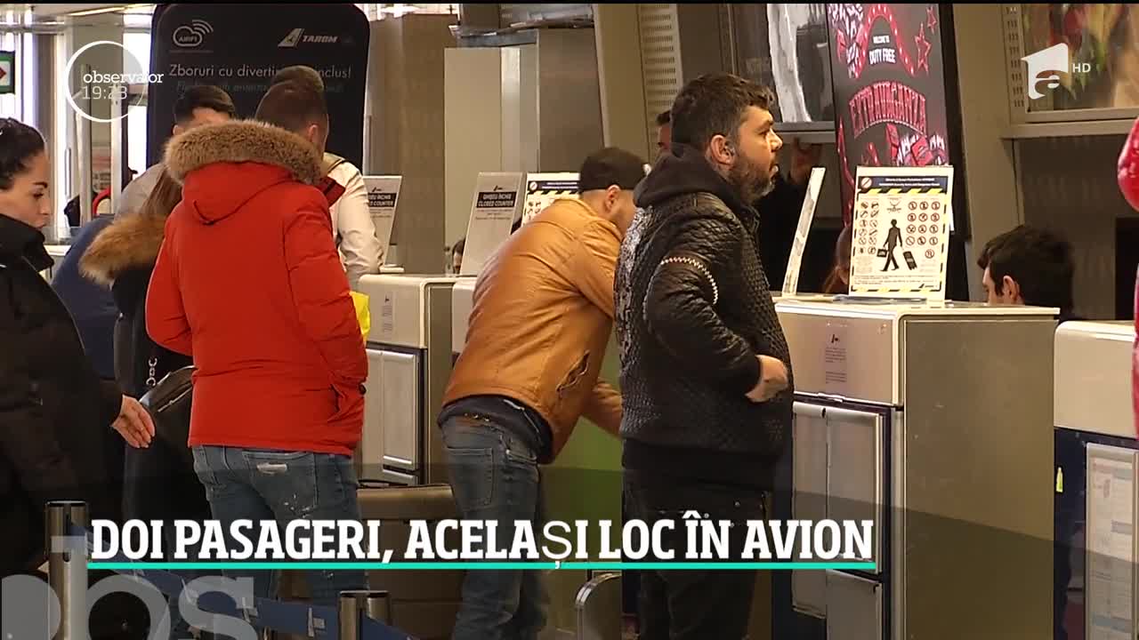 Doi pasageri, același loc &icirc;n avion. Cine ajunge primul, pleacă &icirc;n călătorie