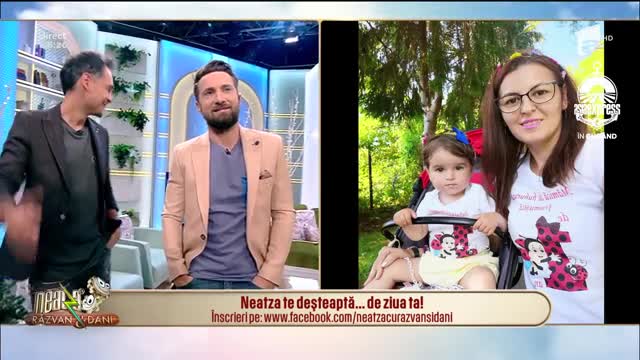 Neatza cu Răzvan și Dani te deşteaptă... de ziua ta! La mulți ani, Alina!