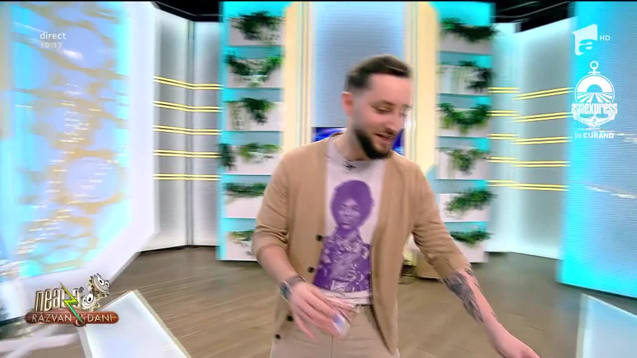 Magicianul Andrei G&icirc;rjob, iluzionism la Neatza cu Razvan si Dani! Cum a facut asta?