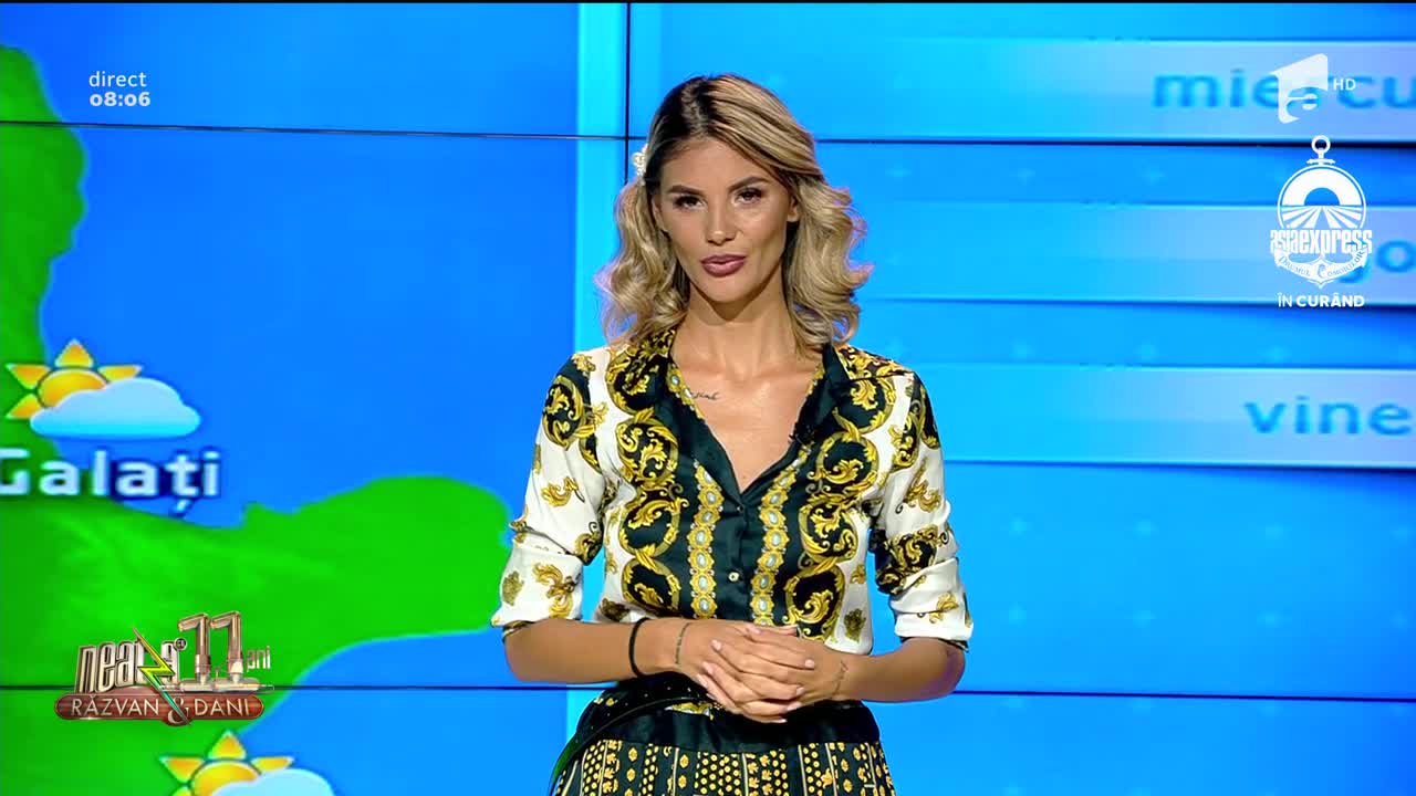 Prognoza Meteo, 21 ianuarie 2020 - Neatza cu Răzvan și Dani. Ramona Olaru: Soare strălucitor în București