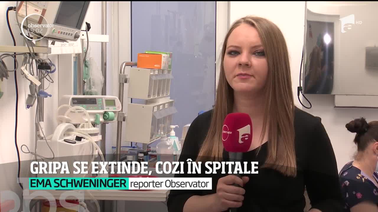 Gripa a umplut camerele de gardă ale spitalelor din toată ţara. Mii de rom&acirc;ni &icirc;şi duc copiii la control