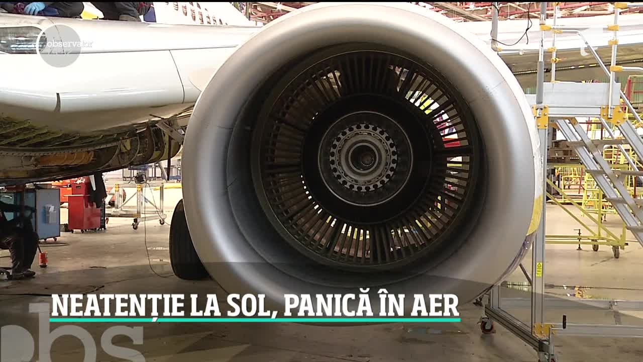 Teroarea de la bordul avionului plin cu rom&acirc;ni, provocată dintr-o neatenție