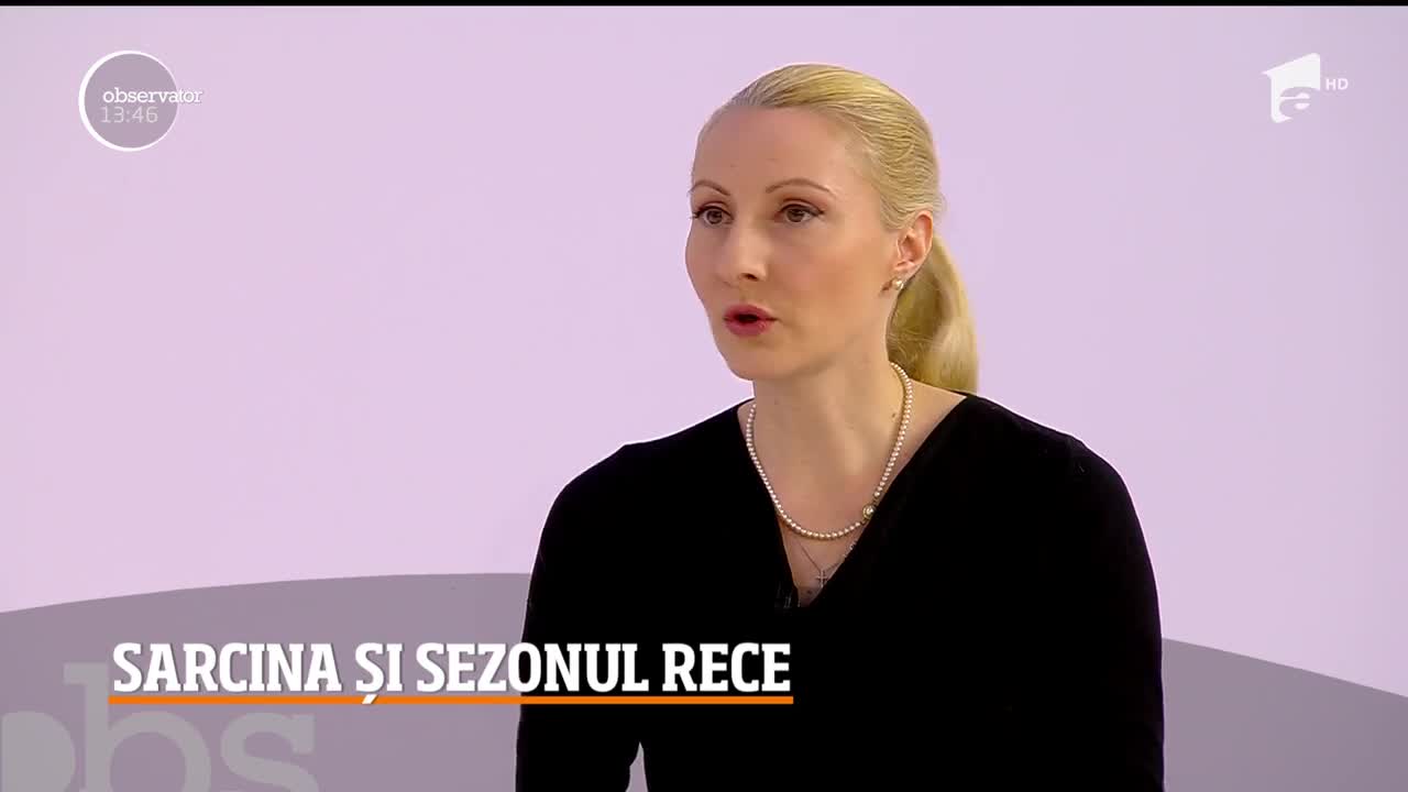 Sarcina și sezonul rece. Specialiștii ne dau cele mai bune sfaturi