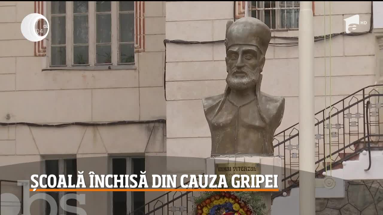 Școală din Sf&acirc;ntul Gheroghe, &icirc;nchisă din cauza gripei. Numărul bolnavilor se apropie de 300