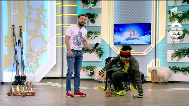 Pipino de Rom&acirc;nia, spaima lui Mihai Bendeac, &icirc;n platoul Neatza cu Răzvan și Dani!