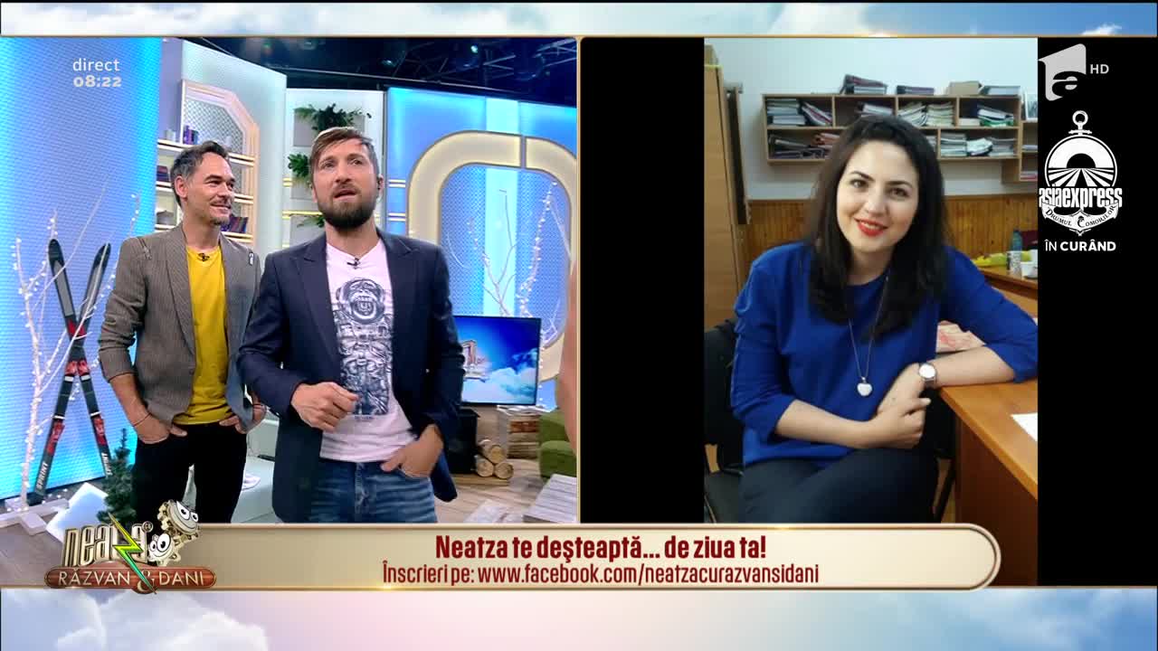 Neatza cu Răzvan și Dani te deşteaptă... de ziua ta! La mulți ani, Ancuța !
