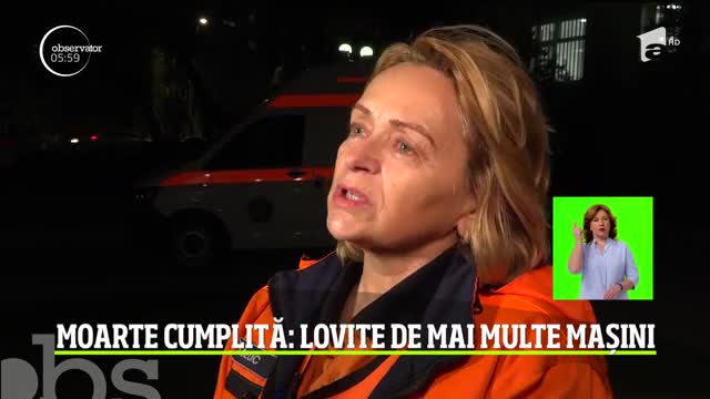 Două femei au avut parte de un sf&acirc;rşit cumplit: au murit lovite de mai multe maşini