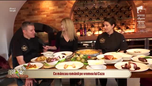 Neatza cu Răzvan și Dani. Ce m&acirc;ncau rom&acirc;nii pe vremea lui Cuza