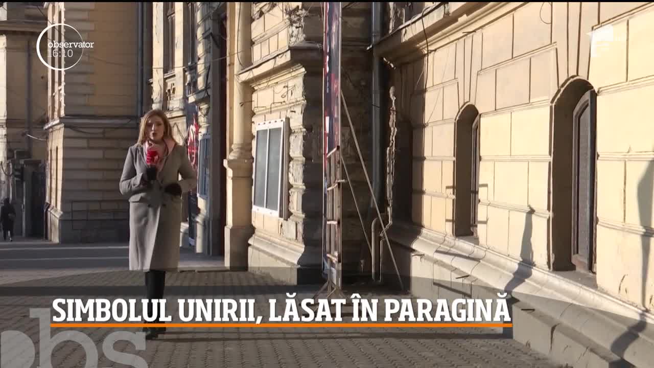 Simbolul unirii din Craiova, lăsat &icirc;n paragină