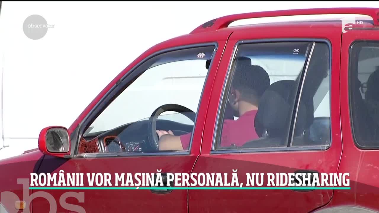 Rom&acirc;nii vor mașină personală, nu ridesharing