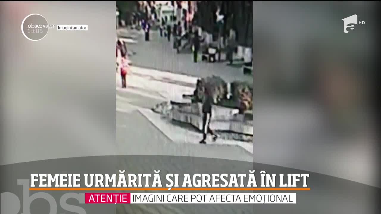 Femeie din Botoşani urmărită și agresată &icirc;n lift