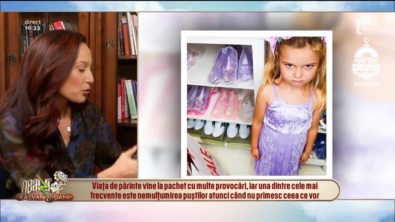Neatza cu Răzvan și Dani. Cum să te comporți cu un copil răsfățat