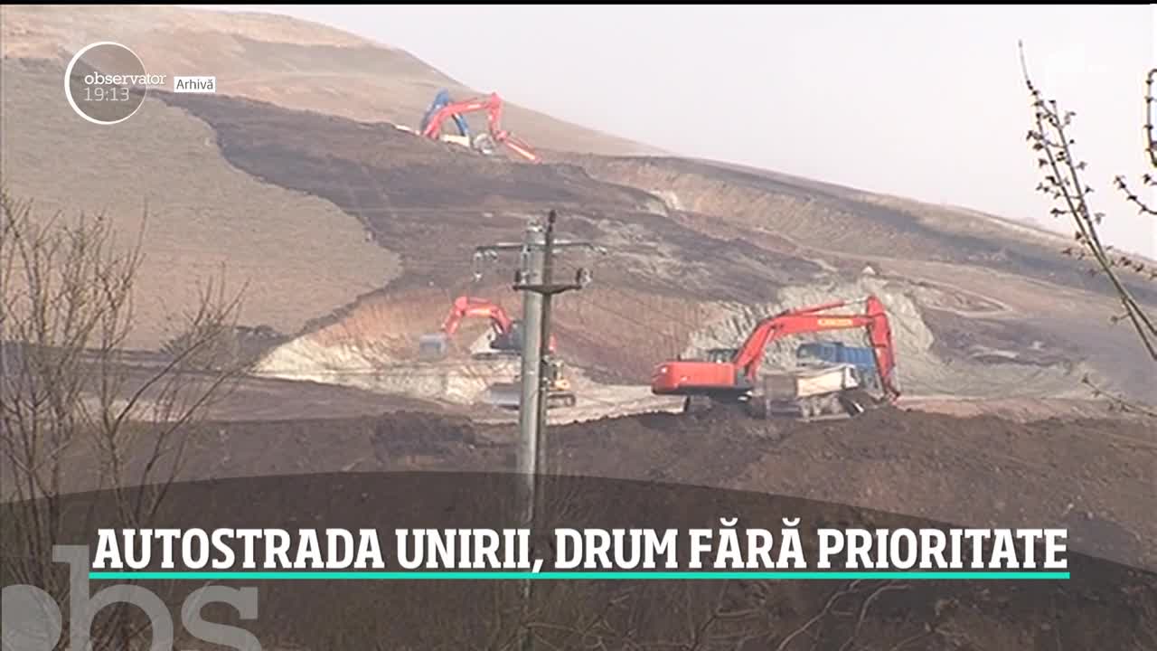 Lucrările la Autostrada Unirii &icirc;ncep peste 4 ani!
