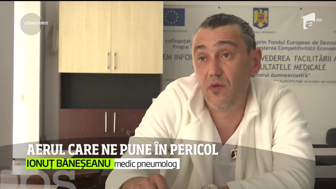 Iaşi, Braşov şi Bucureşti sunt top trei oraşe din Rom&acirc;nia &icirc;n care aerul are o calitate ce poate ameninţa sănătatea