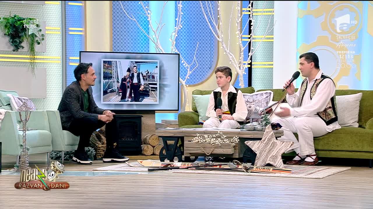 Neatza cu Răzvan și Dani. Gelu Voicu, duet inedit cu fiul său, Tudor: &Icirc;mi doresc să mă depășească, e dorința mea cea mai mare