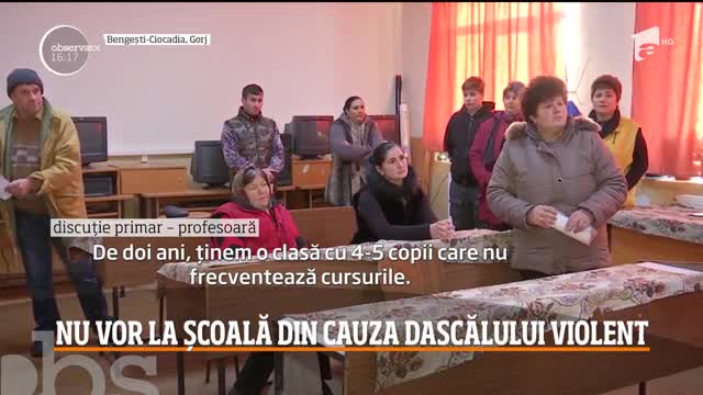 Scandaluri &icirc;n lanţ la o şcoală din judeţul Gorj! O profesoară de rom&acirc;nă este acuzată că &icirc;şi terorizează elevii