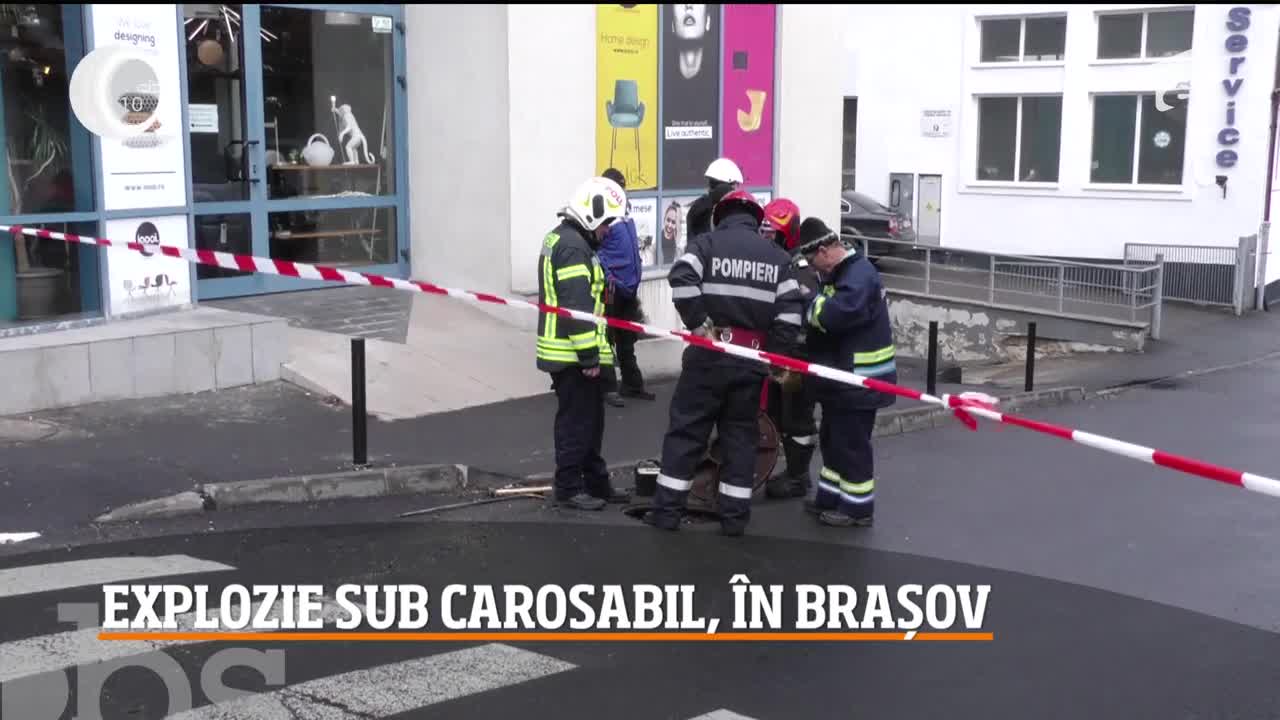 Explozie sub carosabil, &icirc;n Braşov