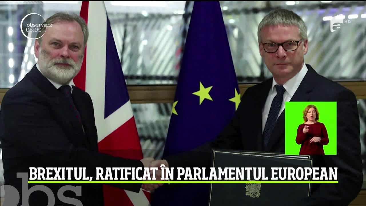 Zi istorică &icirc;n inima Europei. Marea Britanie se desparte de Uniunea Europeană