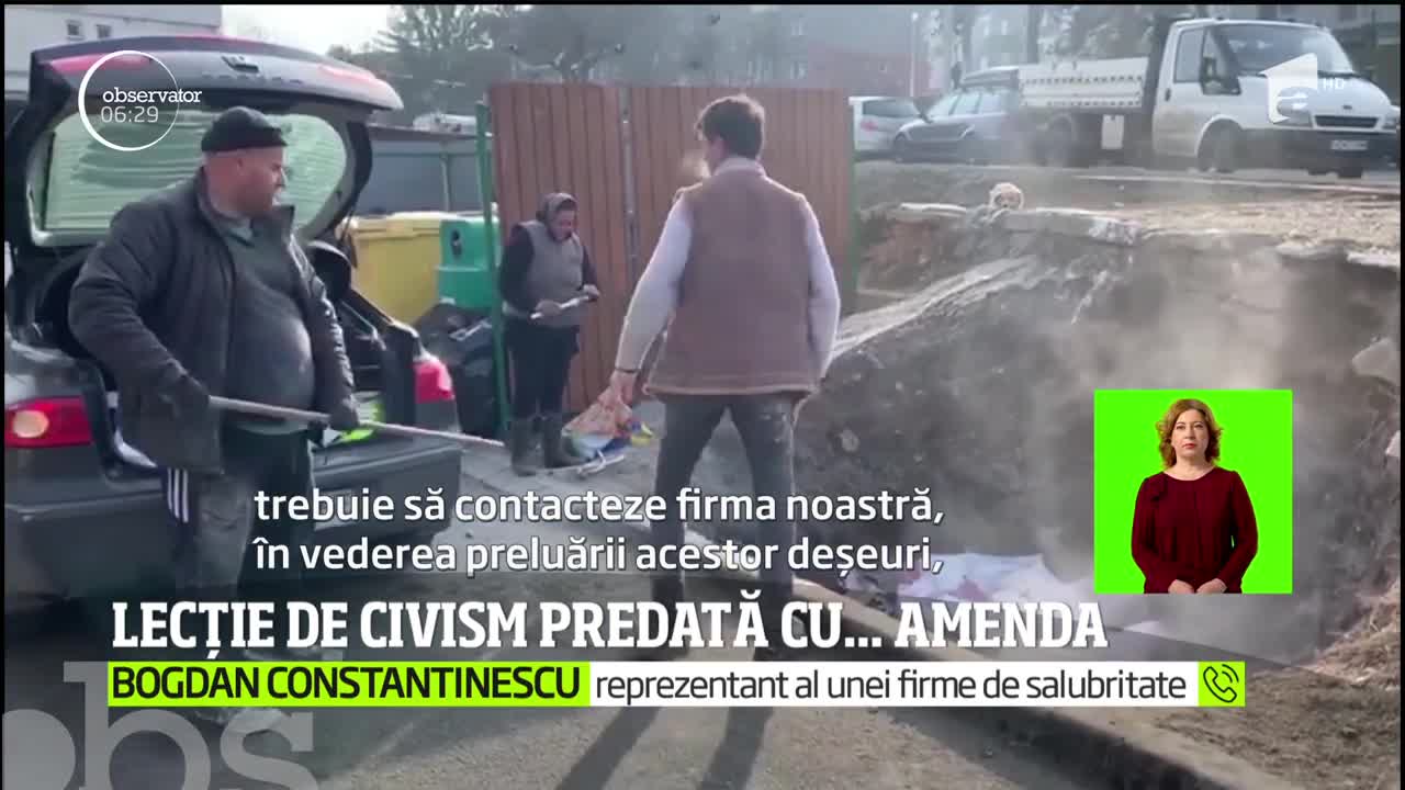 Mai mulţi indivizi din Deva, amendați pentru că au aruncat gunoiul la &icirc;nt&acirc;mplare, chiar &icirc;n oraş