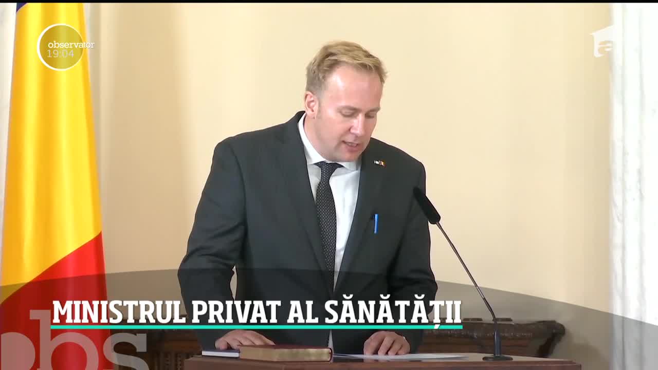 Ministrul Sănătăţii continuă să lucreze &icirc;ntr-un spital privat