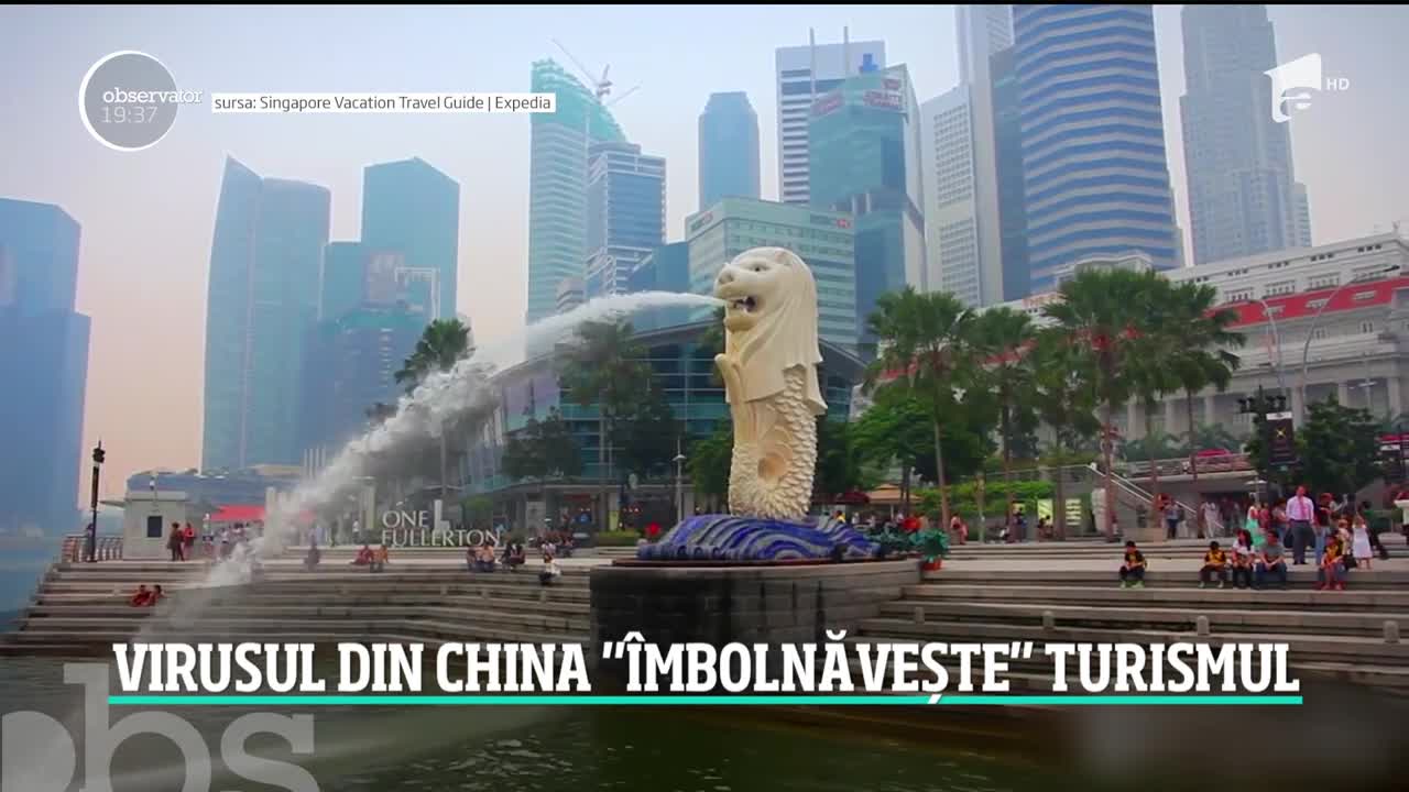 Panica provocată de răsp&acirc;ndirea virusului din China loveşte turismul din &icirc;ntreaga lume