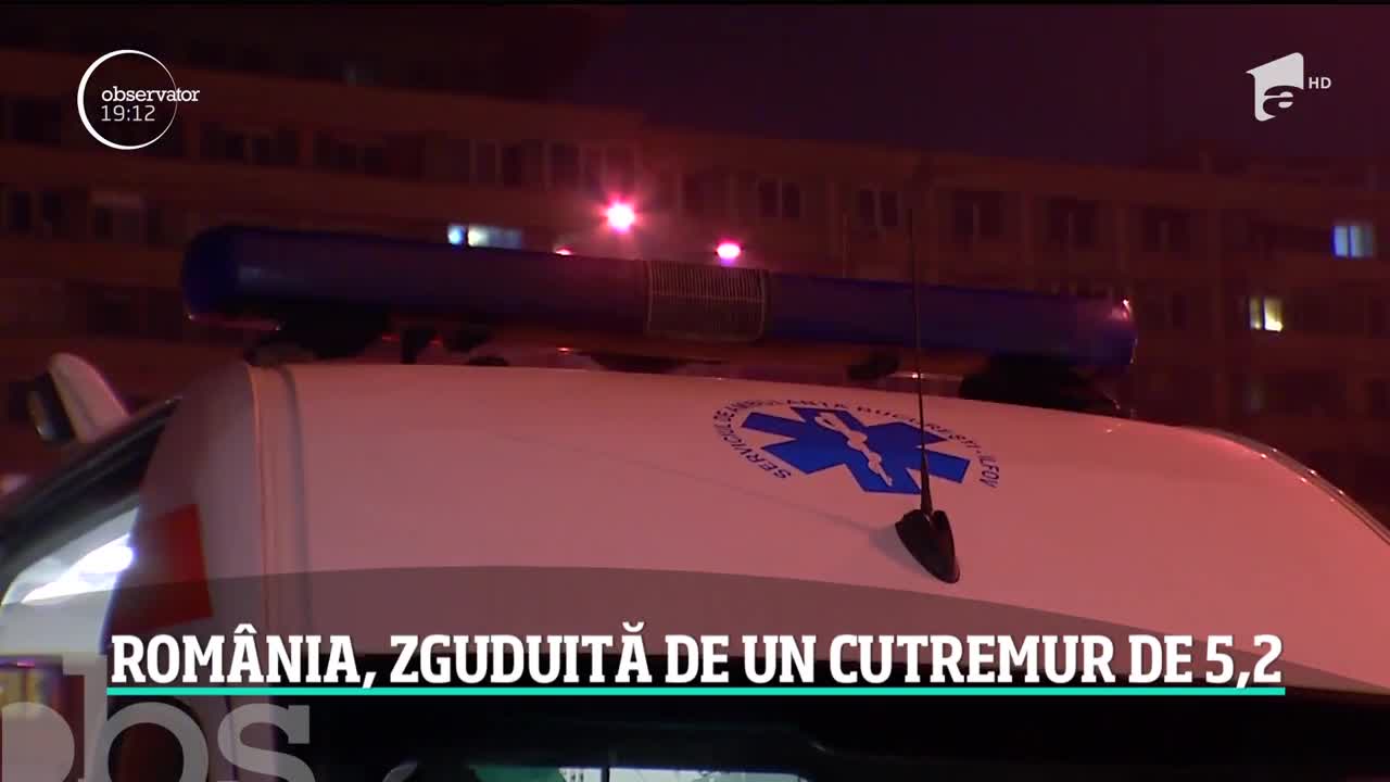 Coşmarul rom&acirc;nilor a devenit realitate noaptea trecută: un cutremur de 5,2 a zguduit ţara!