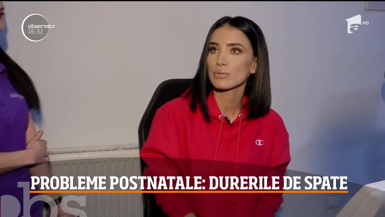 Problemele postnatale: durerile de spate
