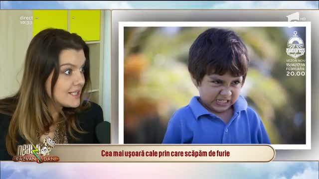 Neatza cu Răzvan și Dani. Cea mai ușoară cale prin care scăpăm de furie