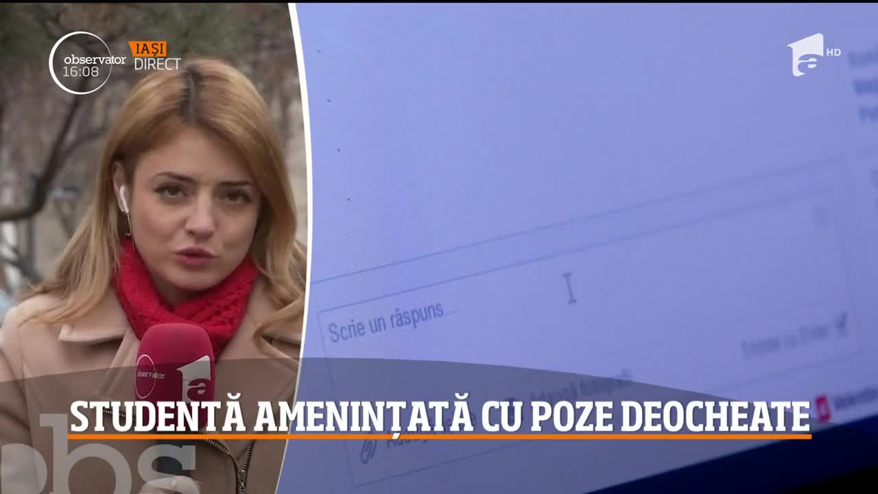 O studentă de 21 de ani din Iaşi a fost şantajată de fostul iubit timp de un an