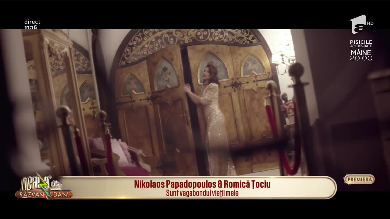 Neatza cu Răzvan și Dani. Nikolas Papadopoulos și Romică Țociu c&acirc;ntă piesa Sunt vagabontul vieții mele